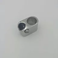 Bimini-Aufnahmeelement für edelsthal-Geländer 25 mm