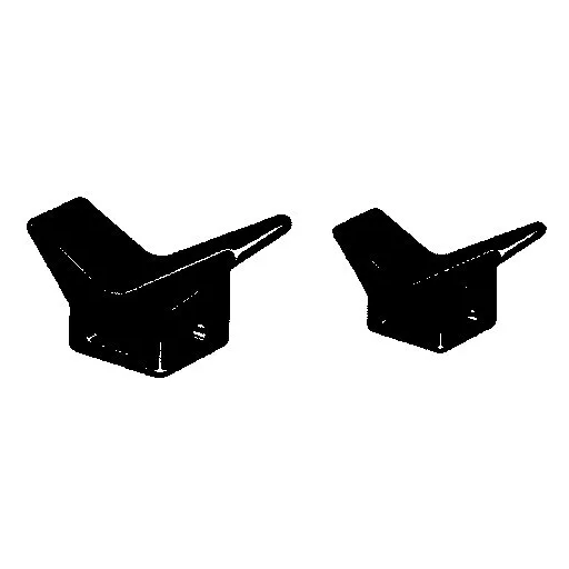 Anhänger-Nasenanschlag Y-Anschlag 75X100 mm