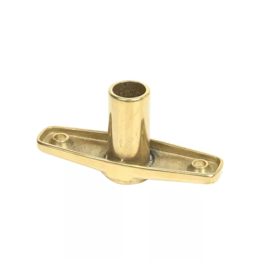 Ruderfuß eingelassener Messing 14 mm SVB