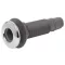Ablaufrohr durch Rumpf lang Rückschlagventil inox/Kunststoff 77/53 mm EVA