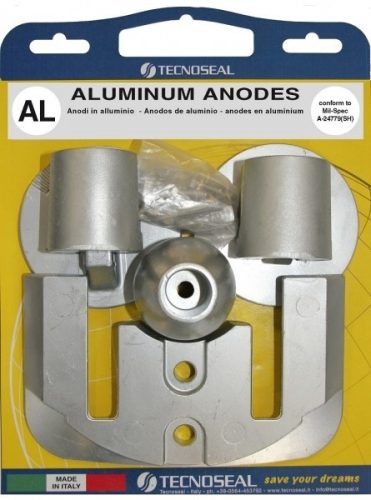 Anodensatz Mercury Bravo III-2004 Aluminium