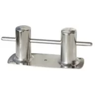 Belegklampe port Doppel-Edelstahl 160x65 mm