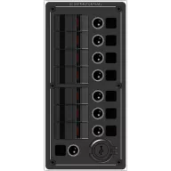 Schalttafel 7-fach mit 2-Port USB Electron EVA