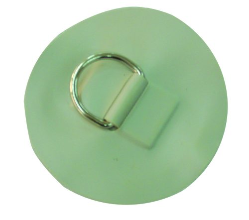 Schlauchboothaken auf 4 Gummiplatten