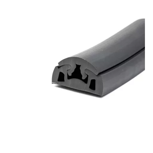 Gummiprofil verpackt 55 mm in der Farbe Weiß