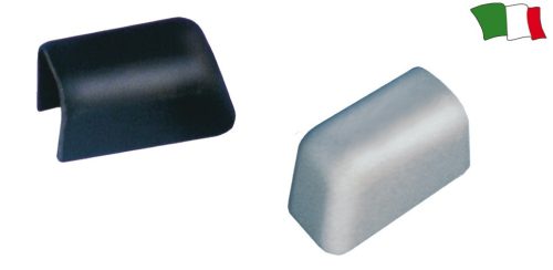 Gummiprofil-Endstück aus Kunststoff 40 mm in der Farbe Schwarz