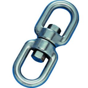 Drehauge aus Edelstahl 6x65mm