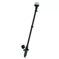   Rundumlicht weiß LED herausnehmbar eloxiert schwarz 54 cm EVA