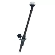 Rundumlicht weiß LED versenkbar eloxiert schwarz 54 cm EVA