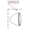 Haswing Osapian und Cayman B55,T55, B55 GPS, B80 GPS Motorkopfhalterung HSW