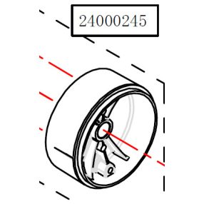   Haswing Cayman B55,T55, B55 GPS, B80 GPS Achsklemmgehäuse HSW