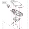 Haswing Cayman T, B55, B80 oberes/unteres Gehäuse HSW
