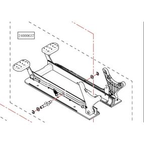   Haswing Cayman B55 und B80, B55 GPS, B80 GPS, B101 GPS, Bugbefestigungsmechanismus weiß HSW
