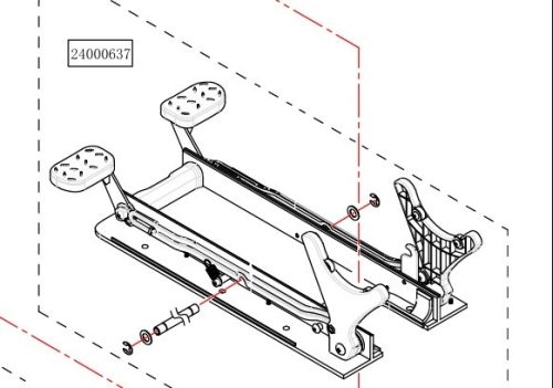 Haswing Cayman B55 und B80, B55 GPS, B80 GPS, B101 GPS, Bugbefestigungsmechanismus weiß HSW