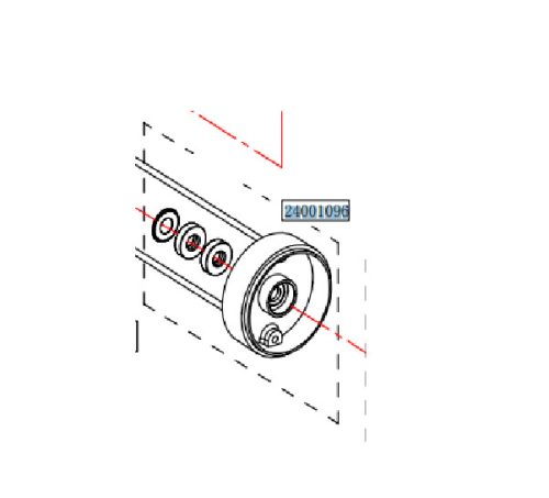 Haswing Cayman B80 B101 GPS Achsklemmgehäuse HSW
