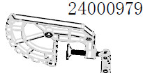 Haswing Protruar G, 3 12V, 5, Ultima, Ventura T, Motorträger rechts HSW