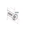 Haswing Cayman B80 B101 GPS Achsklemmgehäuse weiß HSW