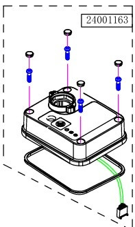 Haswing Cayman B80 Steuergehäuseabdeckung HSW