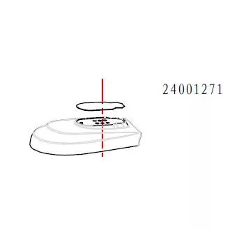 Haswing Protruar 3 24V Gehäuse oben/unten HSW