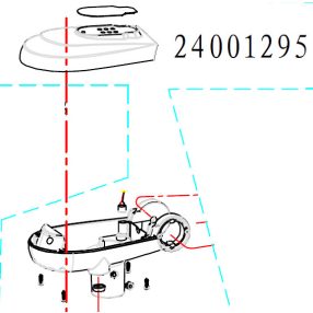 Haswing Protruar 1, oberes/unteres Gehäuse HSW