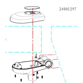 Haswing Protruar 2 24 V Gehäuse oben/unten HSW