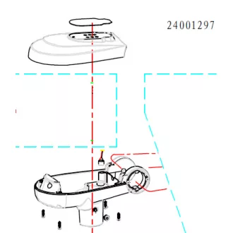 Haswing Protruar 2 24 V Gehäuse oben/unten HSW