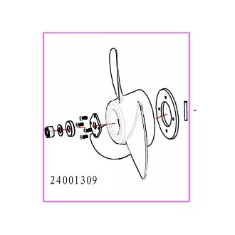 Haswing Propeller Protruar 1.0-2.0 neu