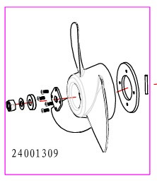 Haswing Propeller Protruar 1.0-2.0 neu