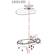 Haswing Protruar 3 12V Gehäuse oben/unten HSW