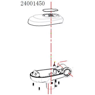 Haswing Protruar 3 12V Gehäuse oben/unten HSW