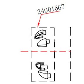   Haswing Protruar 2 und 3 12V, 5, Ventura Schraubverschluss Doppelpaar HSW