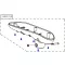 Haswing Cayman B55, B101 unteres Gehäuse weiß HSW