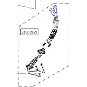 Haswing Cayman B55 GPS, B101 GPS Batteriekabel HSW