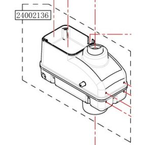 Haswing Cayman B55 GPS, B80 GPS-Steuerung weiß HSW