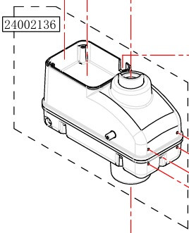 Haswing Cayman B55 GPS, B80 GPS-Steuerung weiß HSW