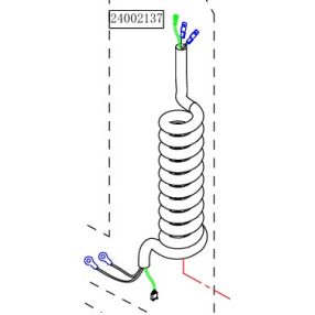 Haswing Cayman B55 GPS und B101 GPS Kabelfeder HSW