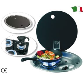 Gaskocher Einzelbrenner rund 340 mm