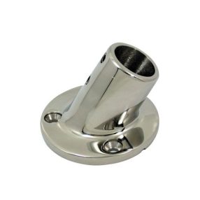 Schienenbasis aus Edelstahl 22 mm