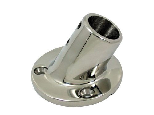 Schienenbasis aus Edelstahl 22 mm