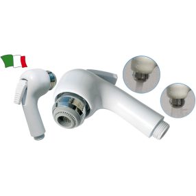 Duschkopf mit Druckknopf-Doppelstrahl