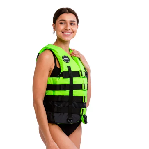 Rettungsweste Jobe 4 Buckle Schwimmweste Neon