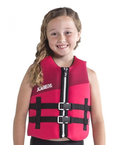 Rettungsweste Jobe Neoprenweste Kinder Hot Pink