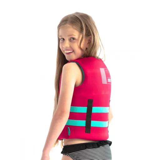Rettungsweste Jobe Neoprenweste Kinder Hot Pink