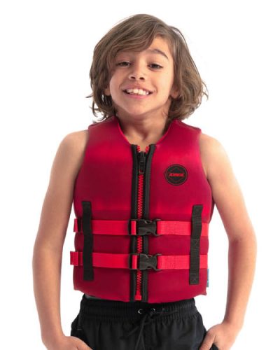 Rettungsweste Jobe Neoprenweste Kinder Hot Red