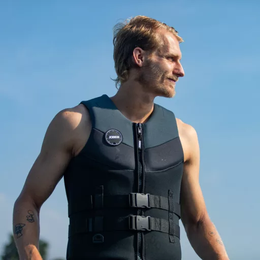Rettungsweste Jobe Neopren Schwimmweste Herren Graphitgrau M