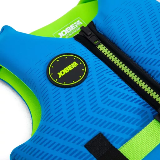 Rettungsweste Jobe Neopren Schwimmweste Kinder Limettengrün