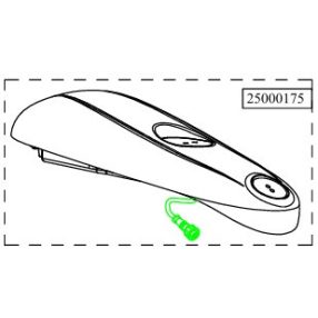   Haswing Cayman B55 GPS, B101 GPS Abdeckung mit GPS Gerät weiß HSW 