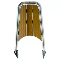 Plattform Holz-Edelstahl 650 mm