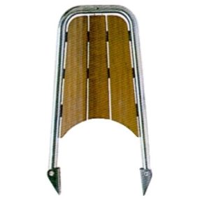 Plattform Holz-Edelstahl 650 mm