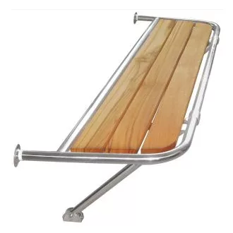 Plattform Holz-Edelstahl 840 mm